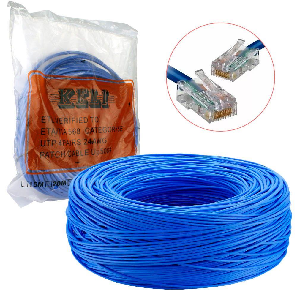 Metro de Cabo de Rede Utp 24awg Multilaser Crimpado